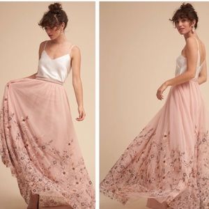 BHDLN Adoria Rose Embroil Tulle Skirt
